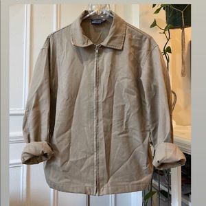 Vintage Tan Utility Jacket